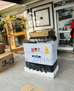 Well Built Pearl 18kg Twin Tub Electric Washing Machine.