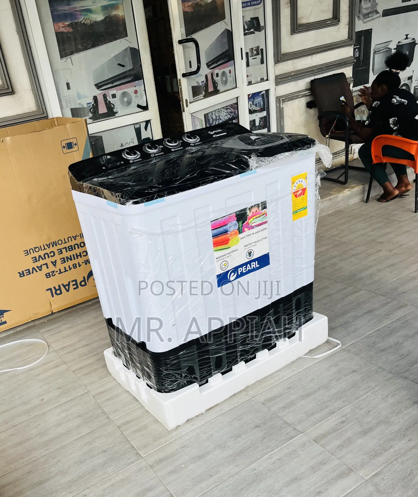 Most Affordable Pearl 18kg Twin Tub Washing Machine.