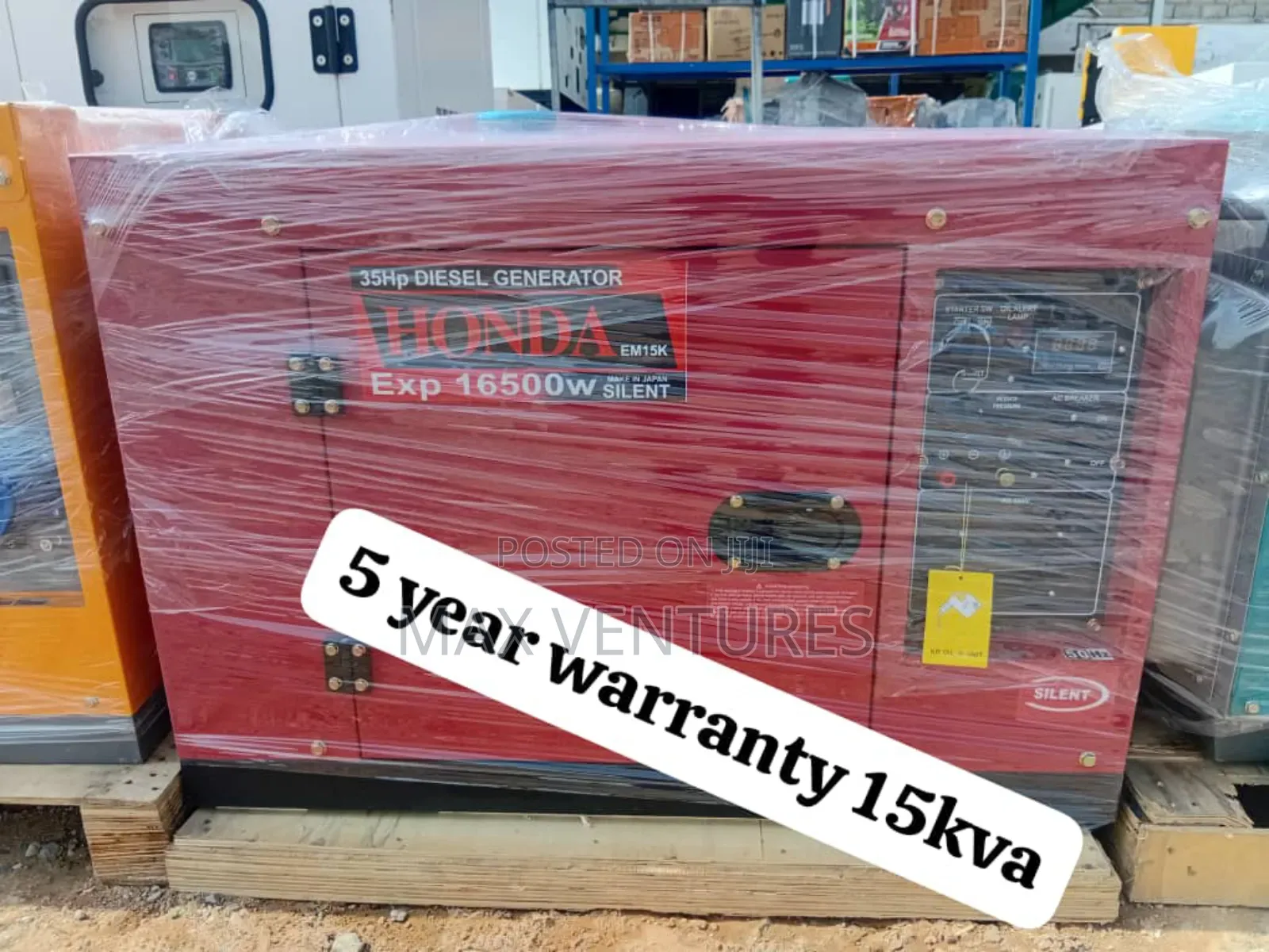 High Grade 15kva Generator 13kw Petrol Perkins Keystart