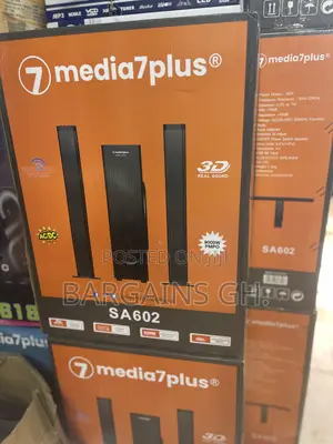 Media7plus Convertible Sound System and Soundbar (2in1)