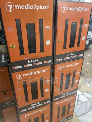 Media7plus Convertible Sound System and Soundbar (2in1)