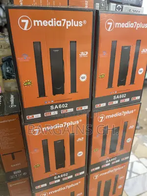 Media7plus Convertible Sound System and Soundbar (2in1)