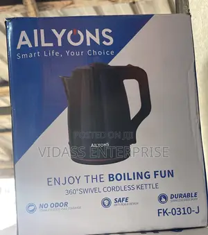 Ailyons Black Kettle 2.2 Liters