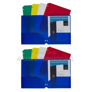 C-Line Heavyweight Poly Portfolio Folder,10 Per Pack,2 Packs