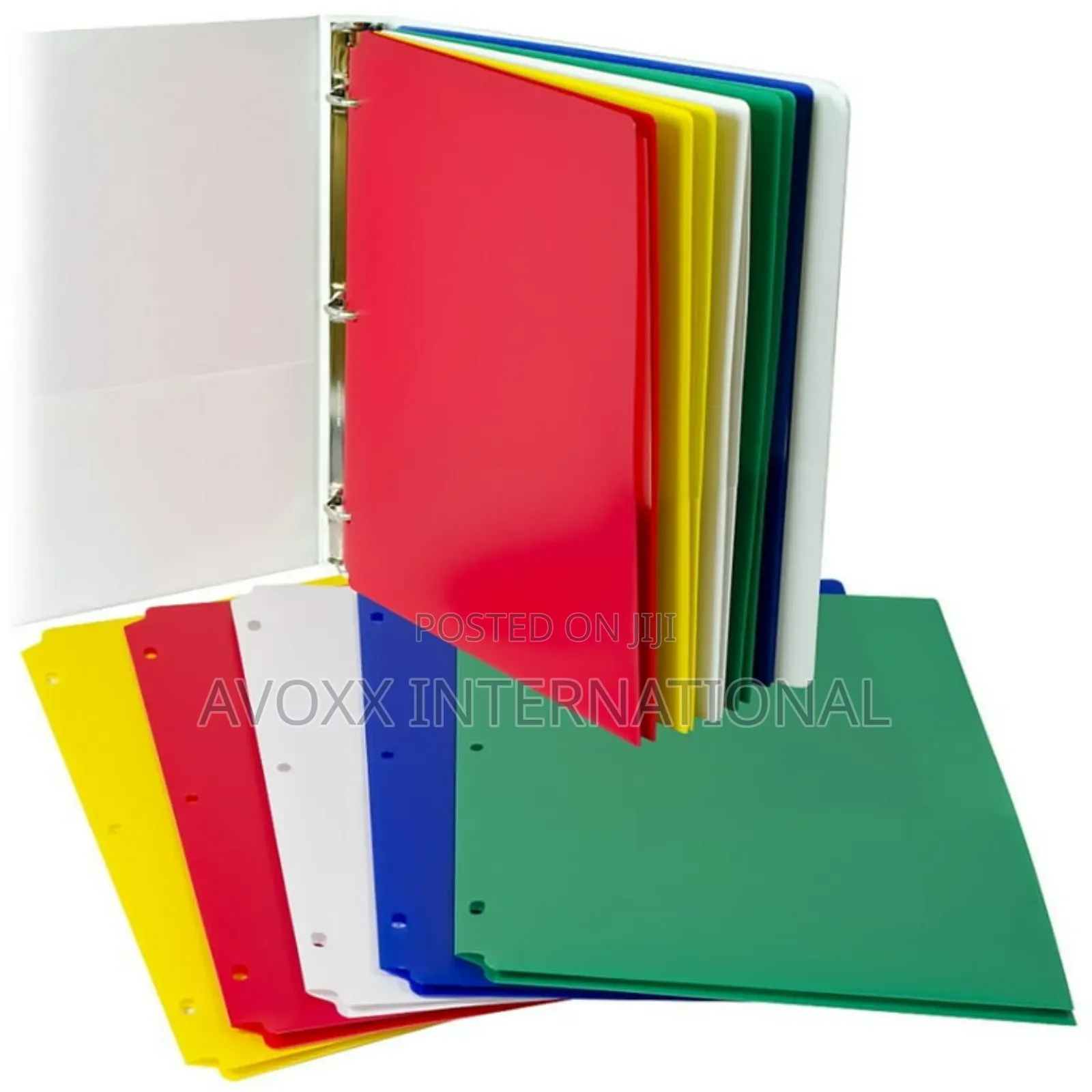 C-Line Heavyweight Poly Portfolio Folder,10 Per Pack,2 Packs
