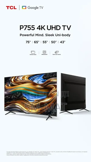New Model 55p755 TCL Uhd Google Tv