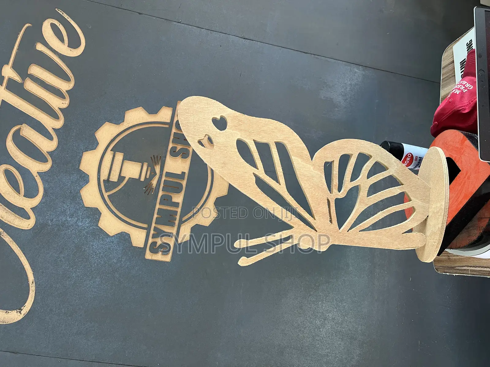 Butterfly CNC Wood Cut Out