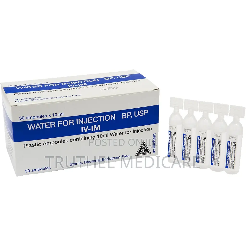 Sterile Water for Injection Bp