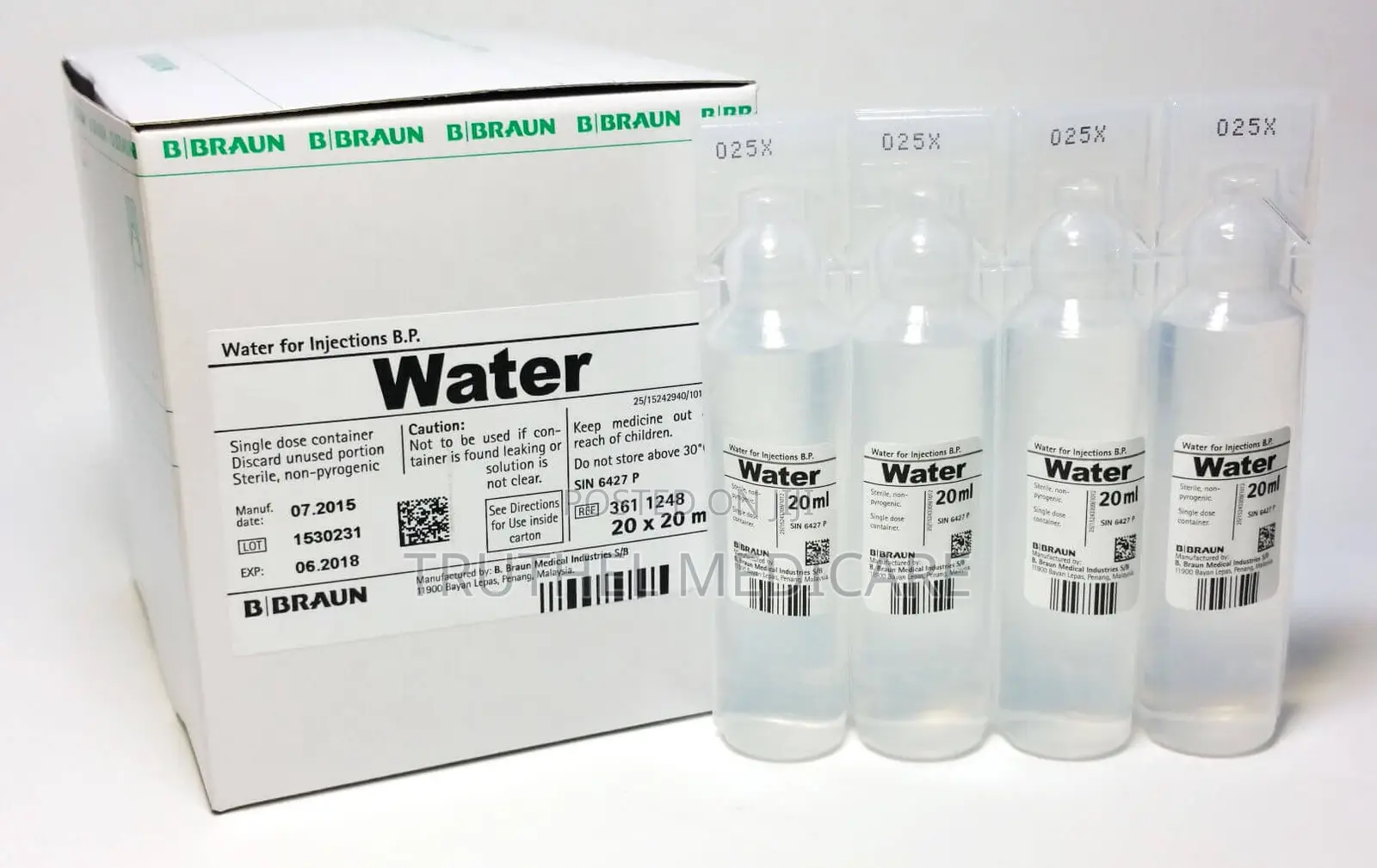Sterile Water for Injection Bp