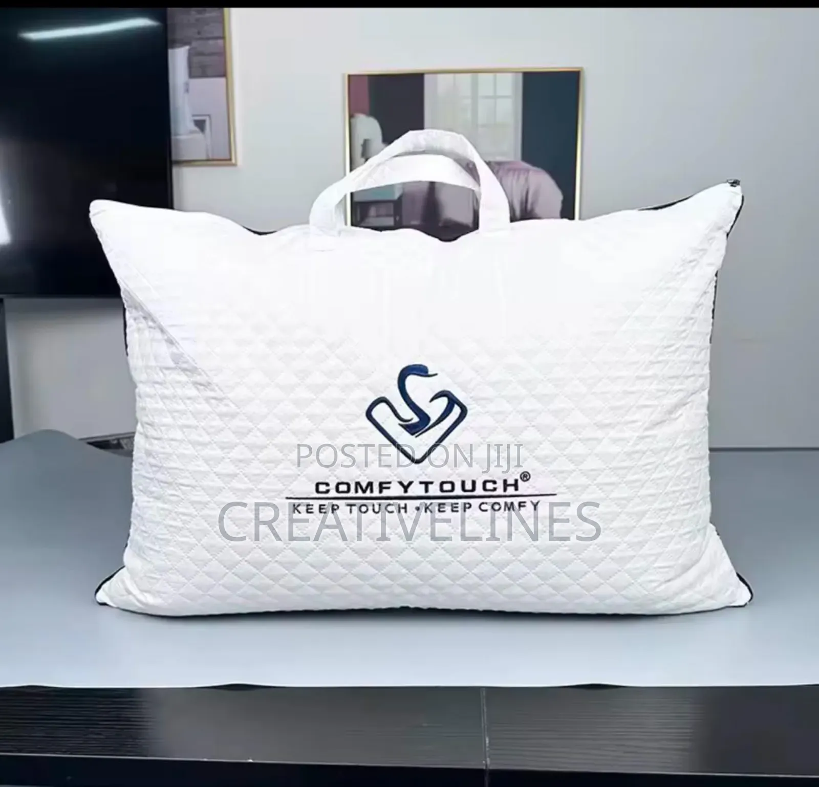 Customised Pillow With Handle