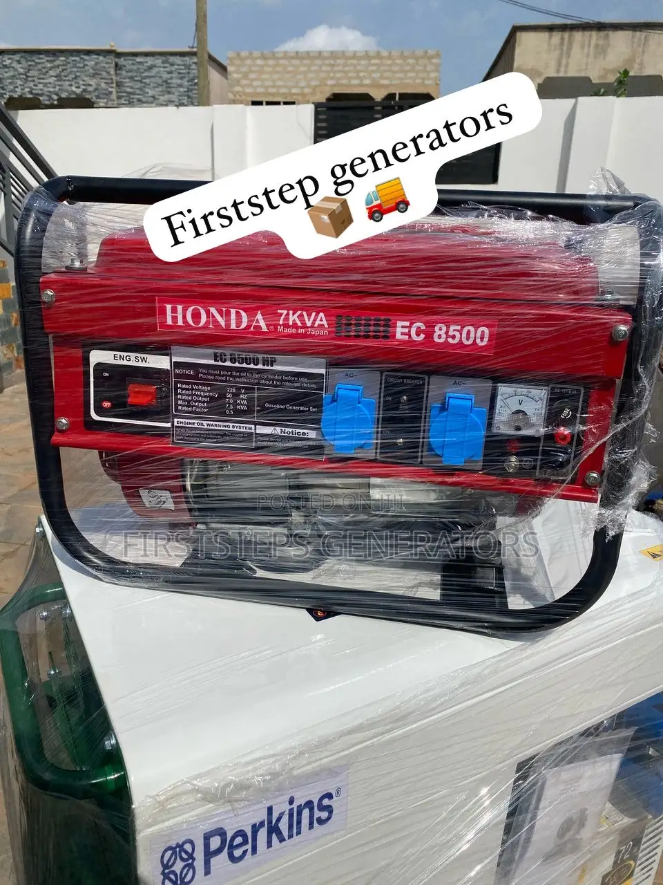 240v Honda Pro Generator New And 7.5hp Petrol