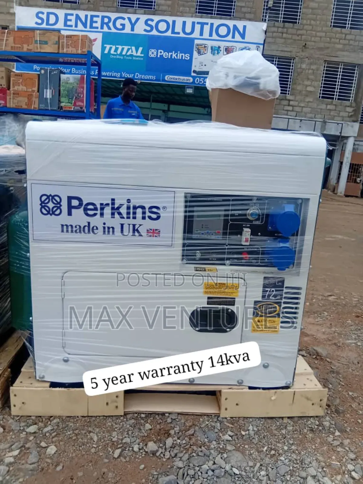 15kva Rated Output Perkins 15kva 13kw Diesel Genset Uk Made