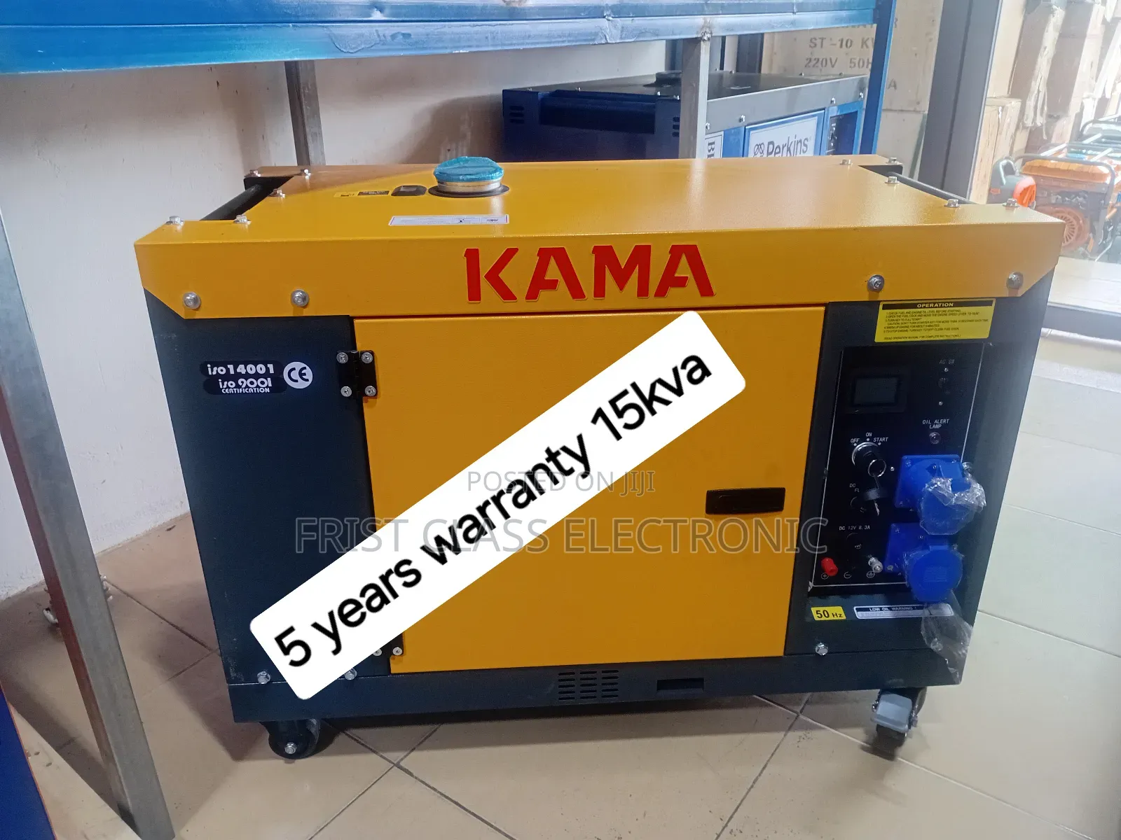 Emergency Power Supply 15kva Diesel Generator