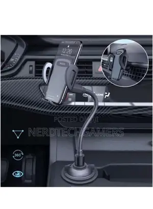 Yesido Car Cup Holder Long Leg 360 ° Rotation Flexible Arm