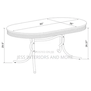 Dining Table (Glossy White)