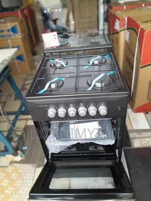 Cook Smarter With Volcano 50x50cm Black in Colour Burner