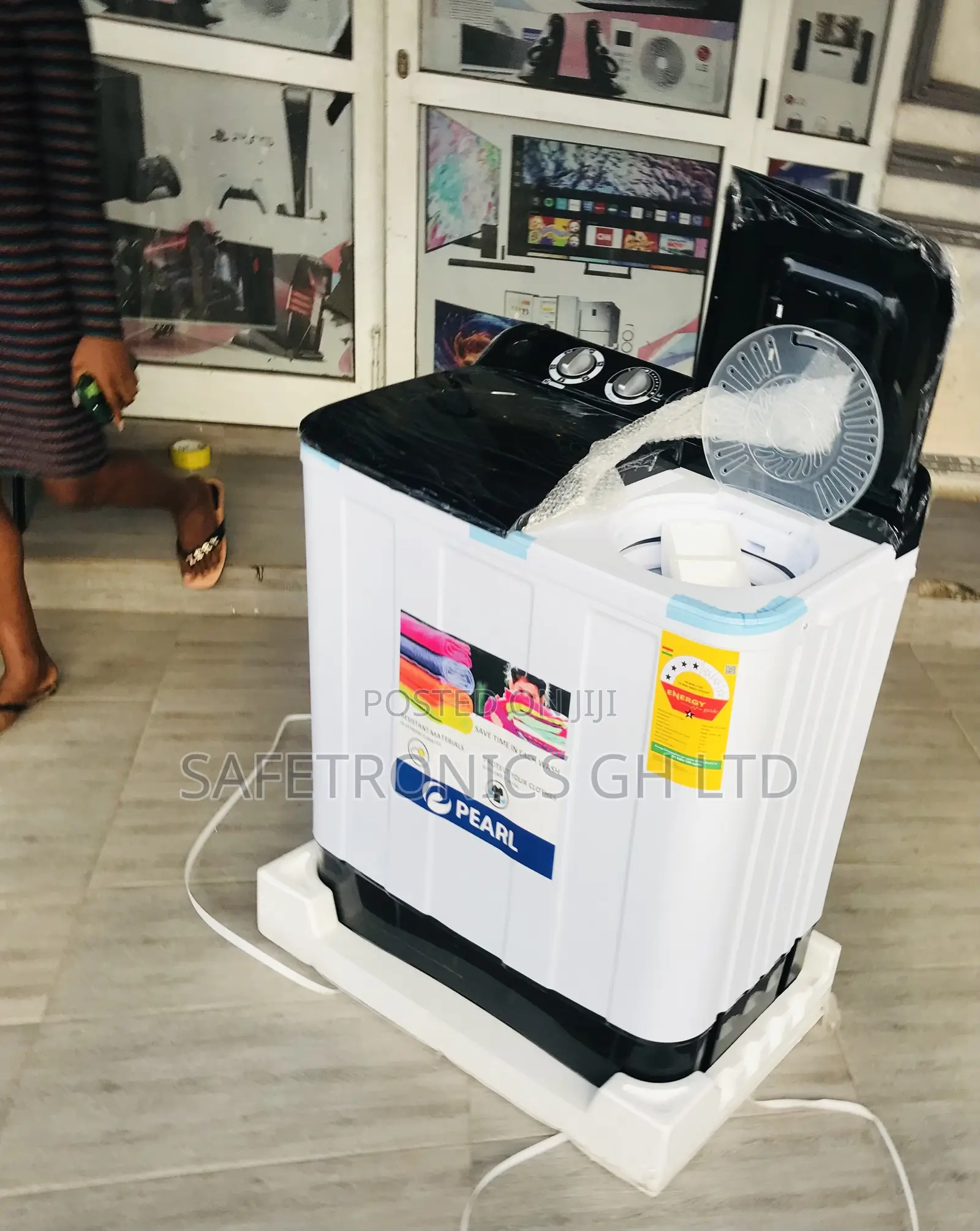 Freshflow Pearl Topload Semiauto 10kg Twintub Washer