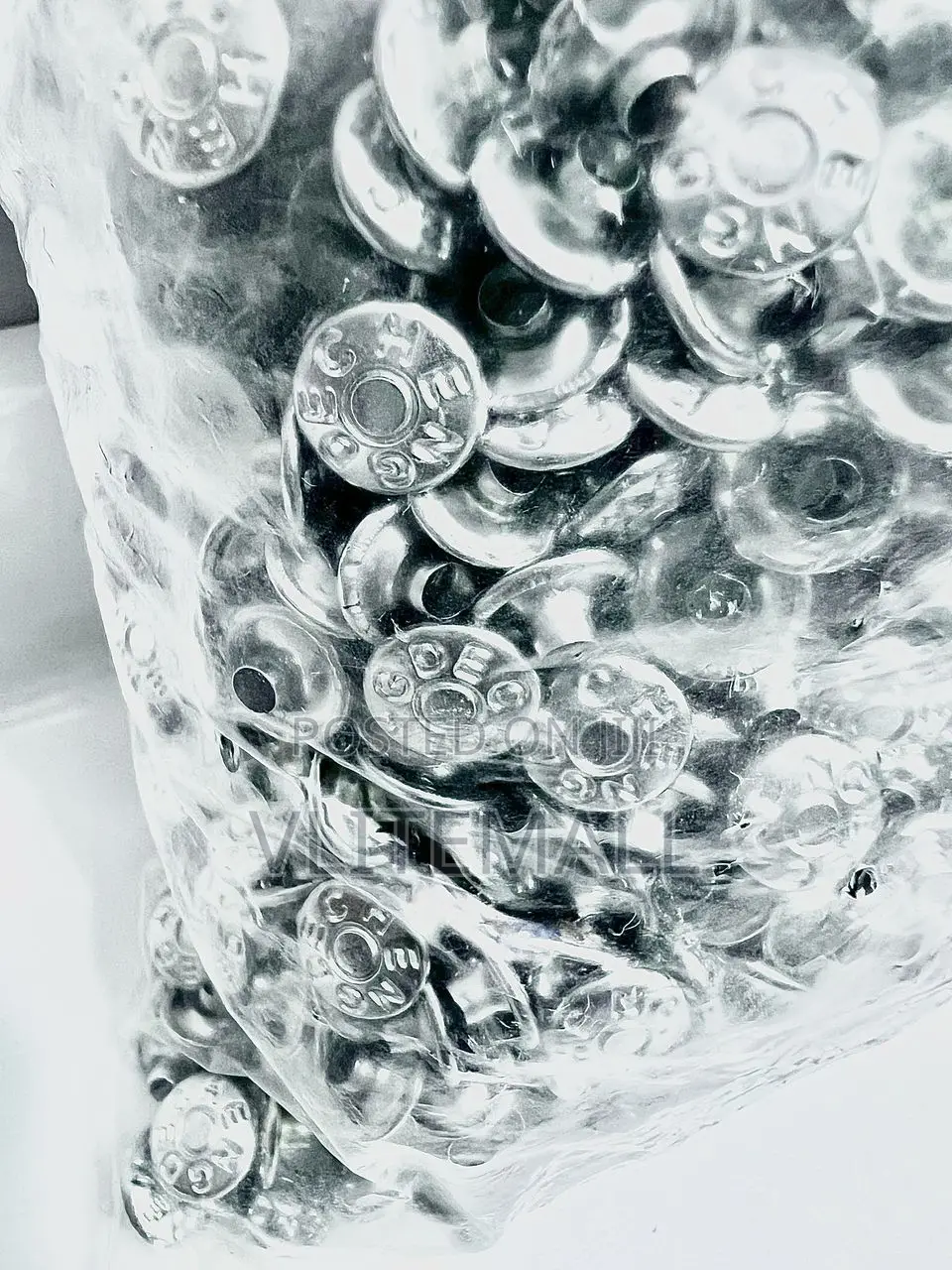 10*12 Silver Double Cap Brass Rivet