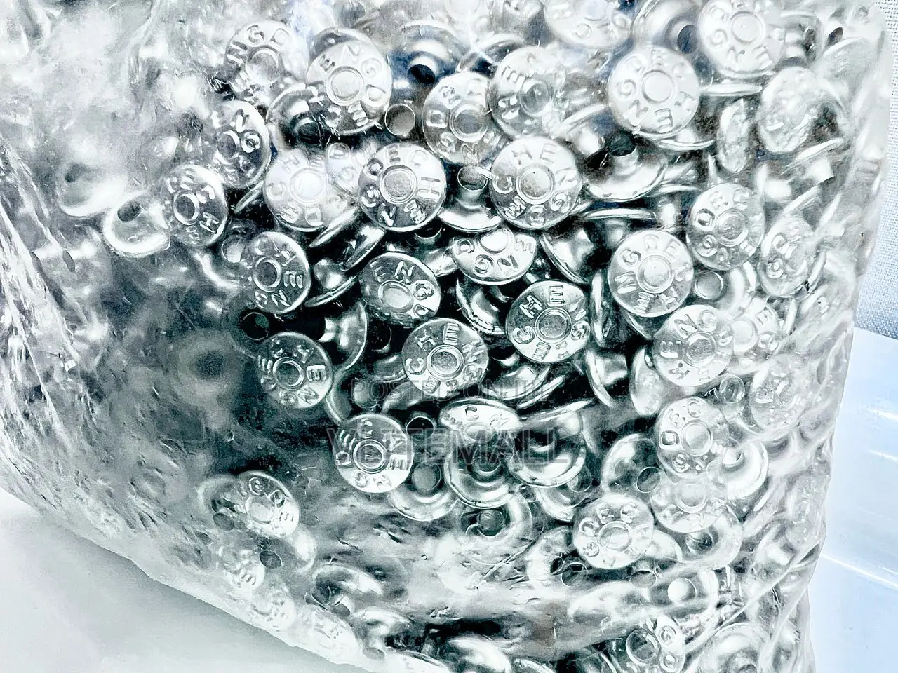 10*12 Silver Double Cap Brass Rivet