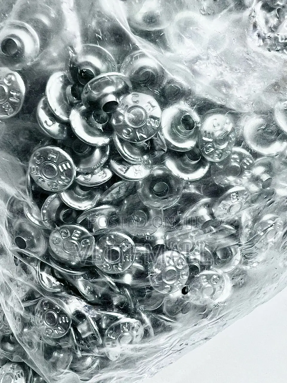 10*12 Silver Double Cap Brass Rivet