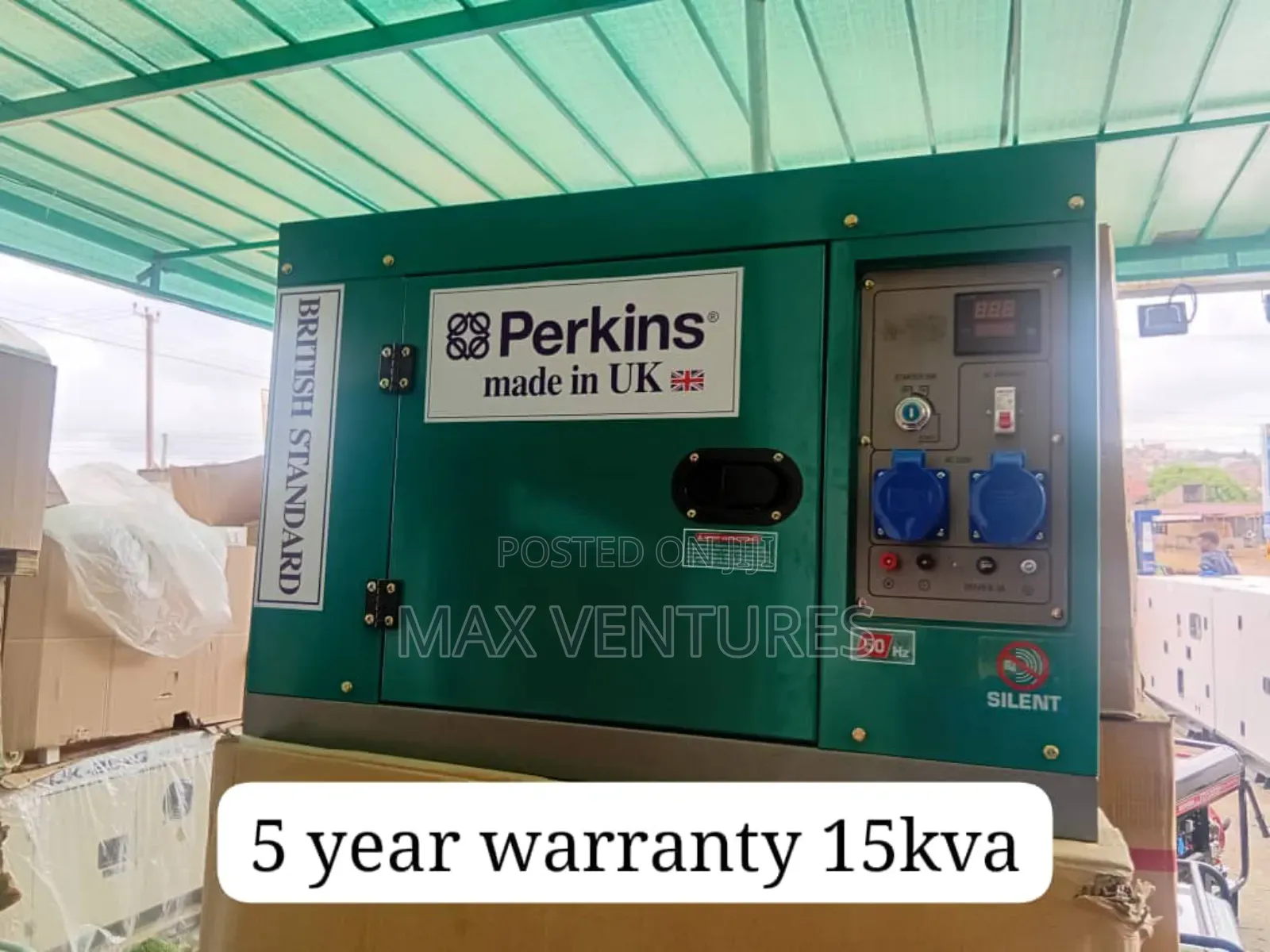 Precise 15kva Perkins Uk Model Diesel Generator 13000watts