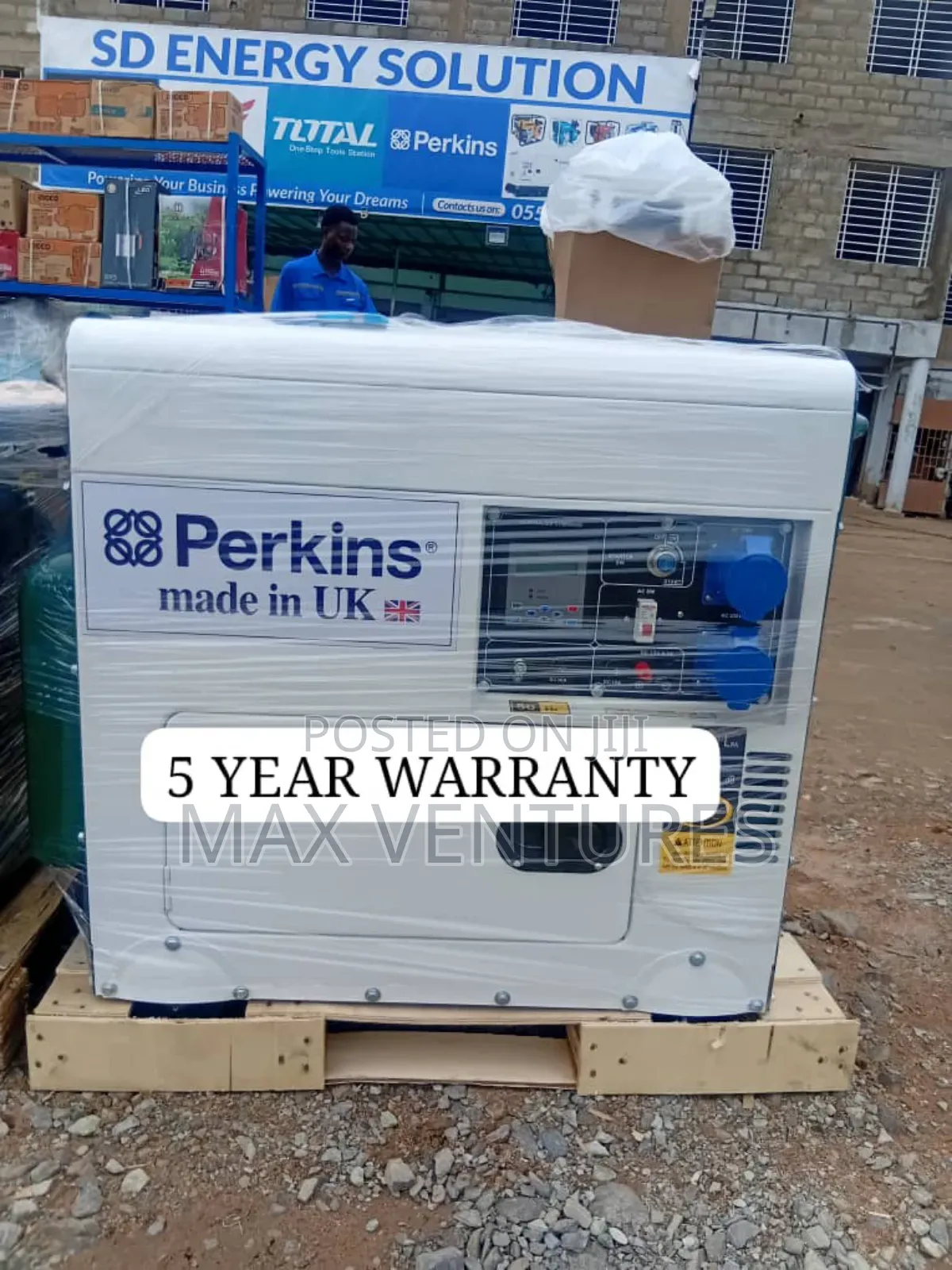 Minimal Noise 15kva Diesel Generator Perkins Semi Automatic