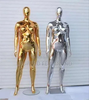 Plus Size Gold Female Mannequin