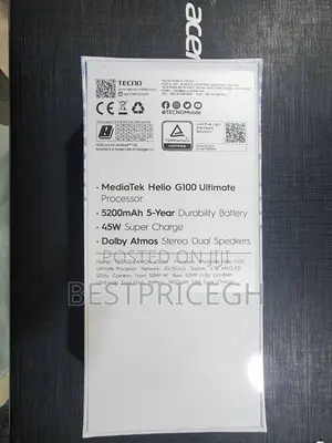 New Tecno Camon 40 Pro 256 GB Black