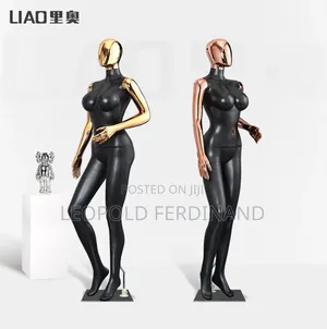 Gold Black Female Mannequins
