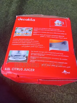 Customers Favorite Adjustable Juicer Decalife Juicer.0.5l