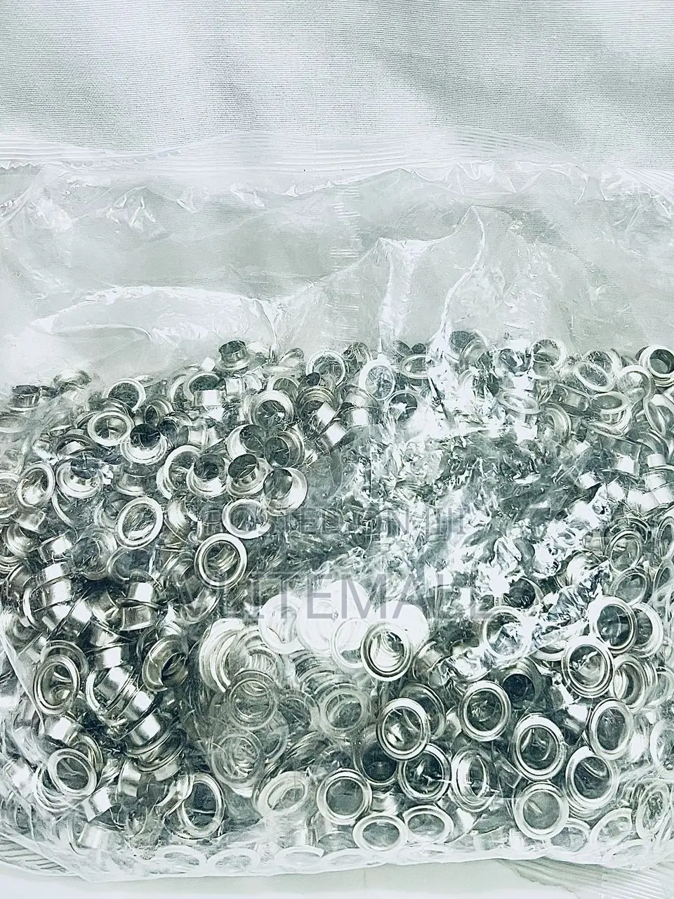 22mm Silver Tone Hole Punch Round Eyelet Grommet