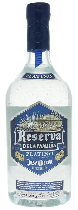 Jose Cuervo Reserva De La Familia Platino Tequila