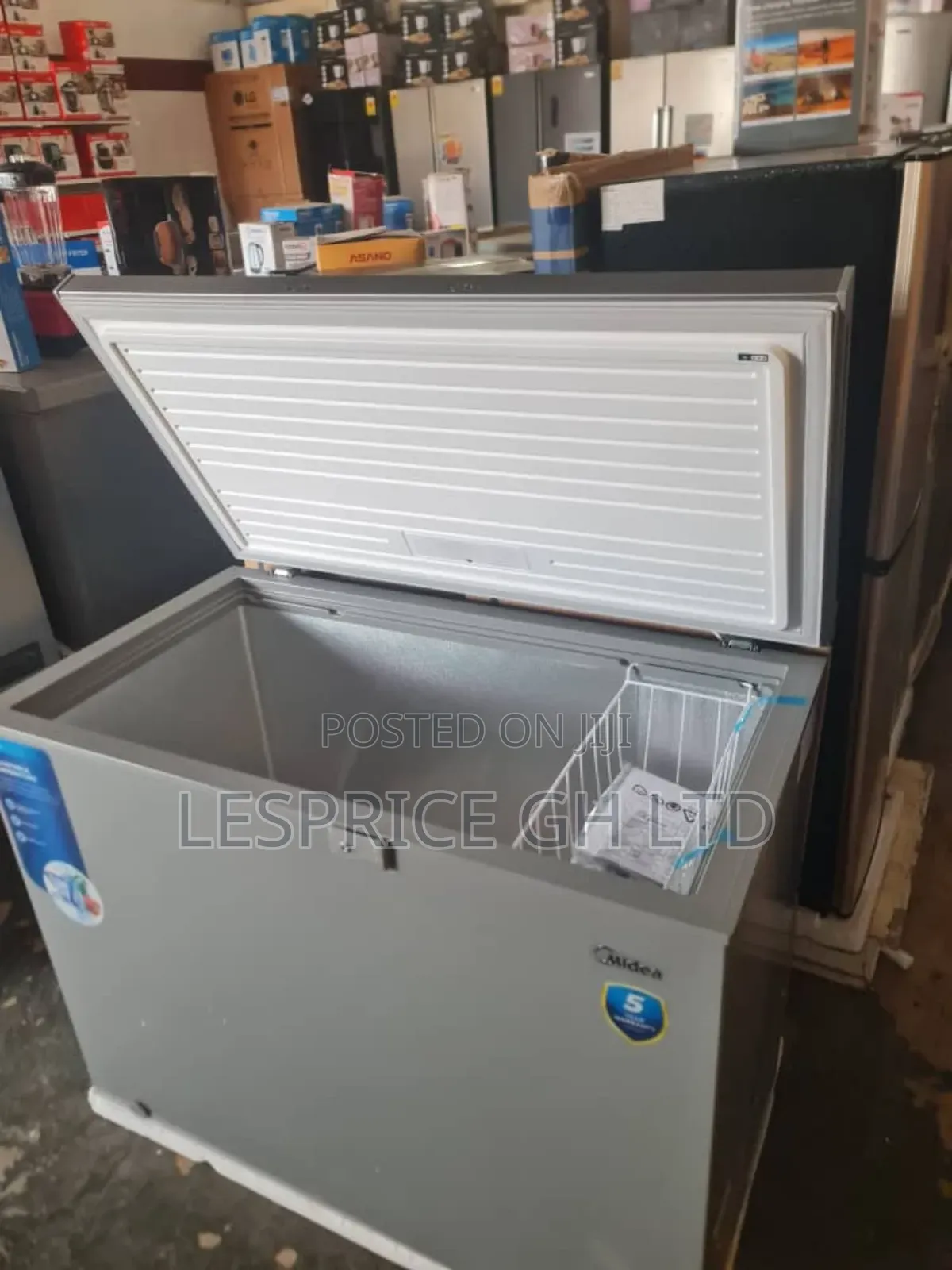 Midea Deep Freezer 294l - Inverter Power