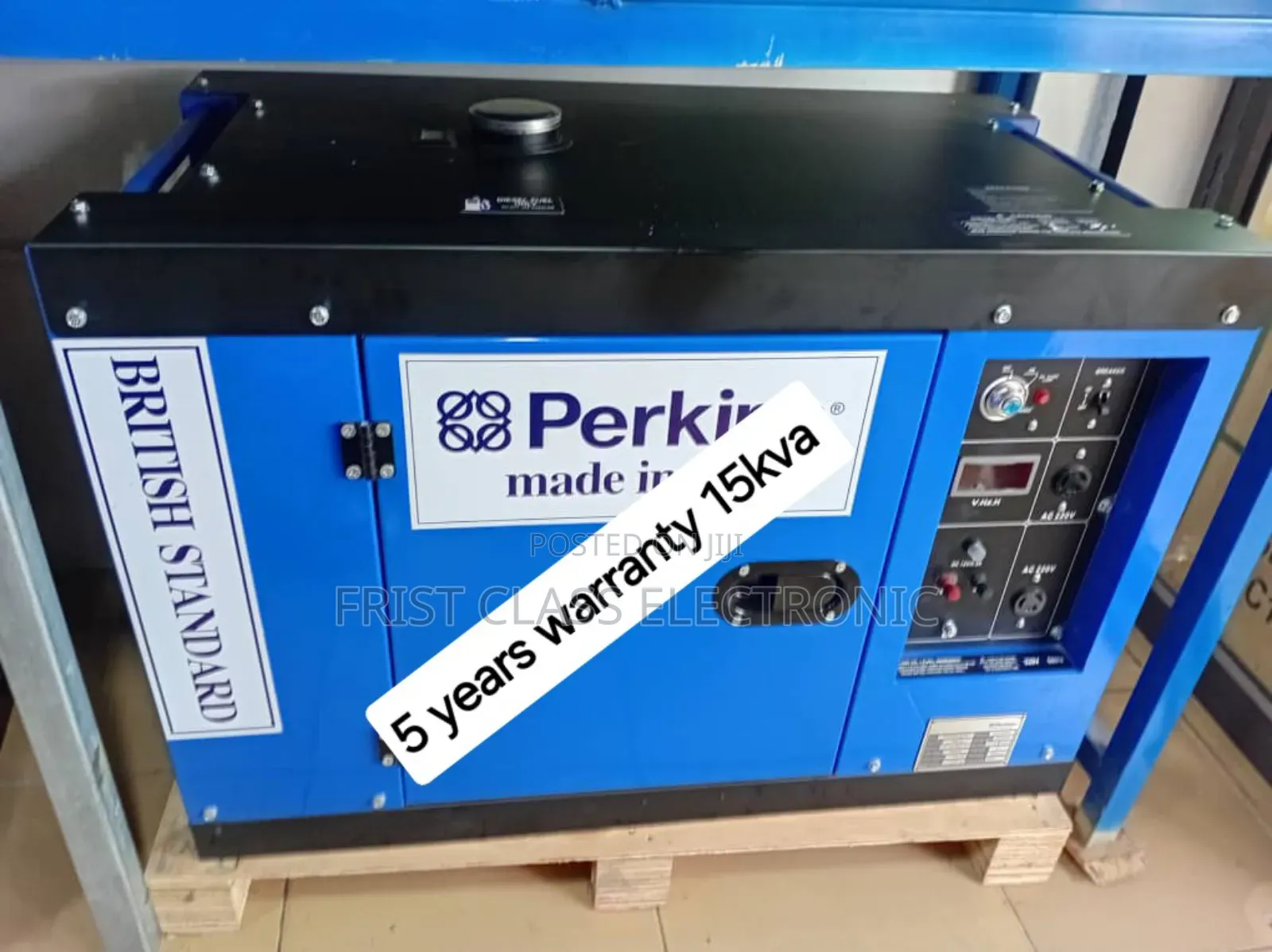 Hugh Capacity Flow 15kva Silent Diesel Generator