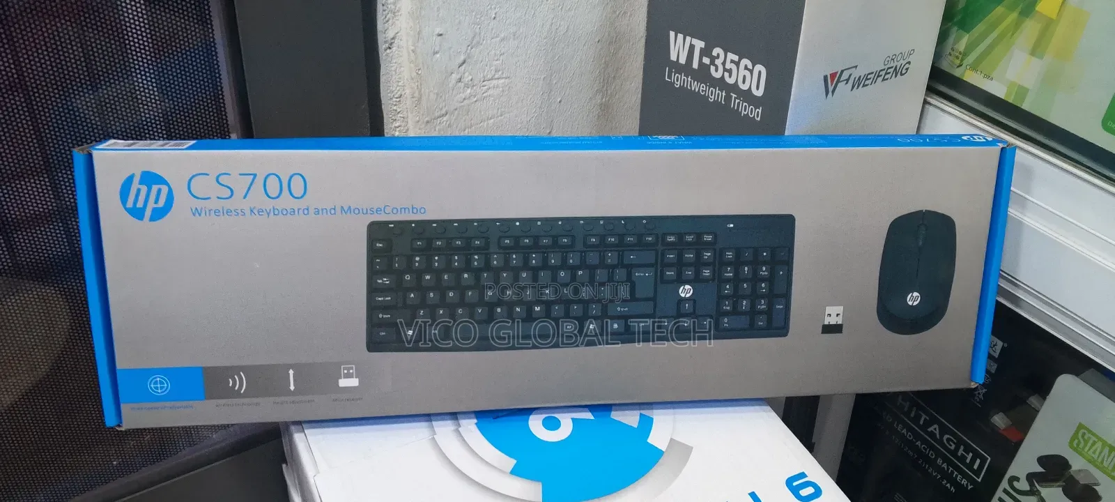 Hp Wireless Keyboard and Mouse Cs700