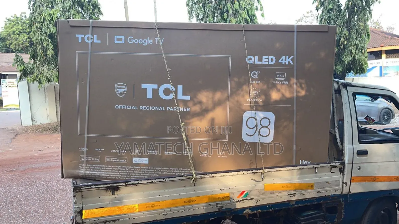 Tcl 98 Inches Qled Smart Google Tv With Bluetooth Wi-fi