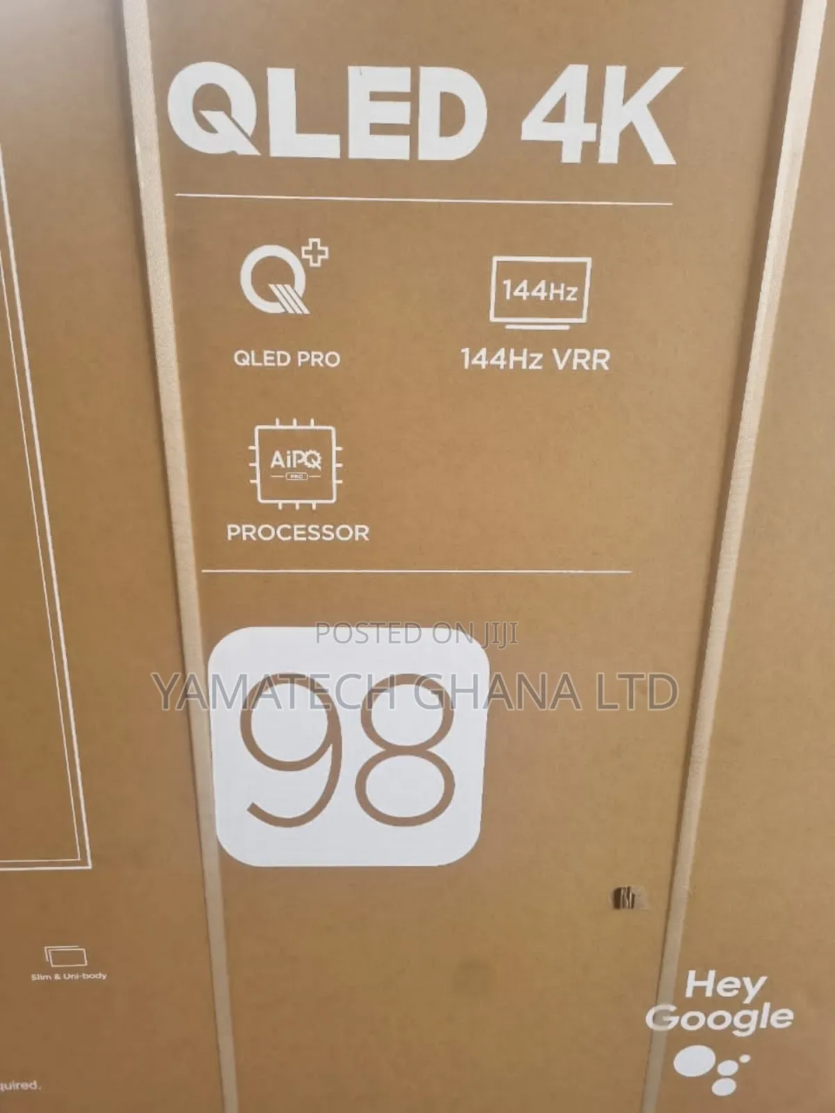Tcl 98 Inches Qled Smart Google Tv With Bluetooth Wi-fi