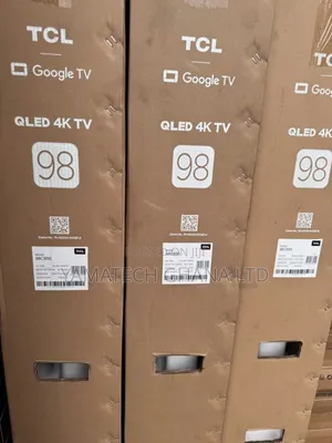 Tcl 98 Inches Qled Smart Google Tv With Bluetooth Wi-fi