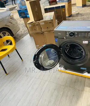 Premium Midea 8kg Front Load Washing Machine,Gray