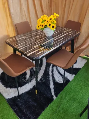Marble Dining Set 4 Seater