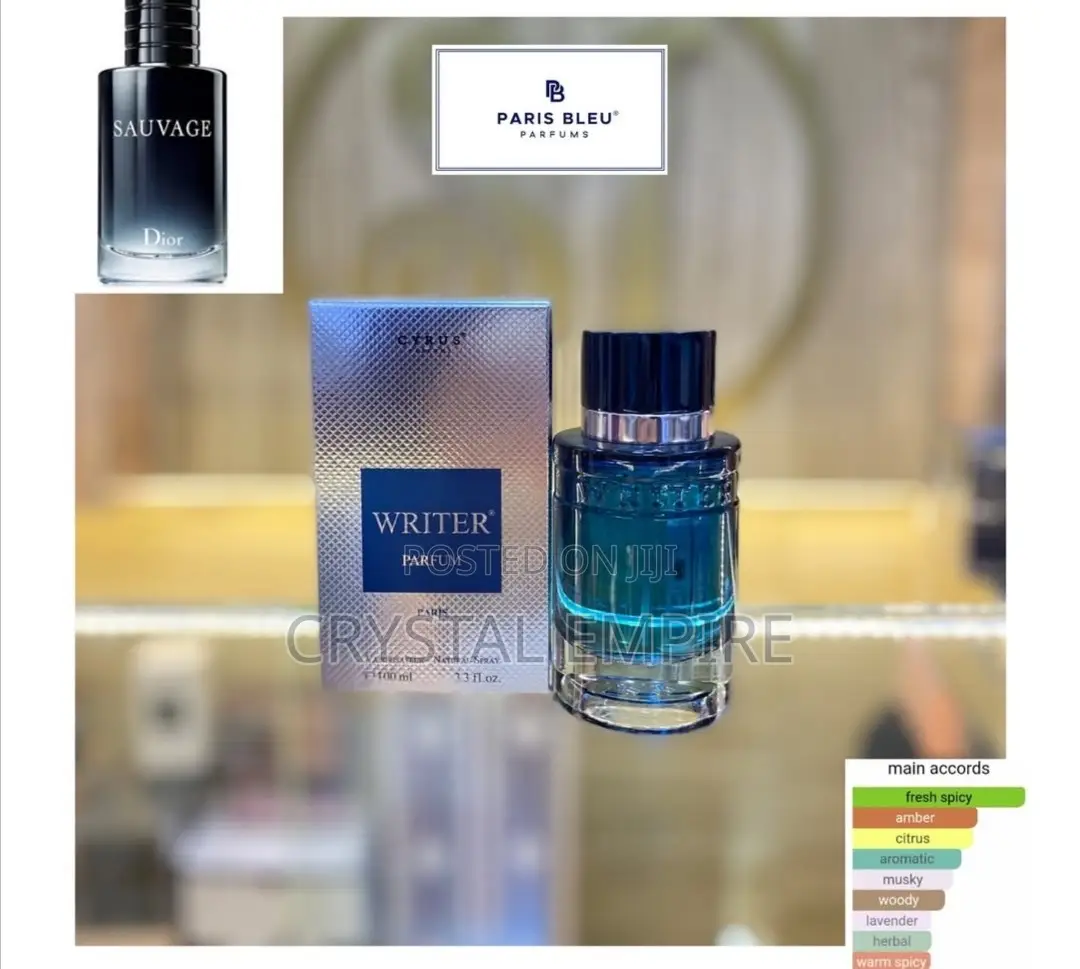 Cyrus Writer Silver Perfume for Men