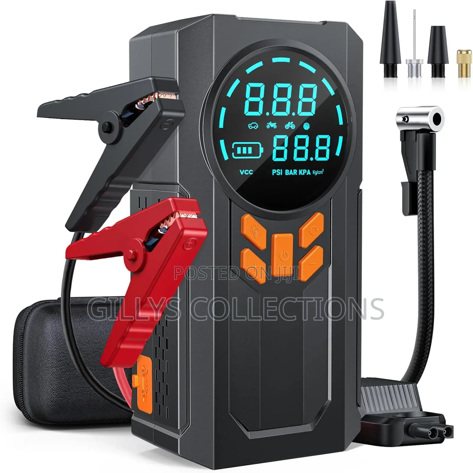 Car Electric Jumper and Tire Air Pump Starter
