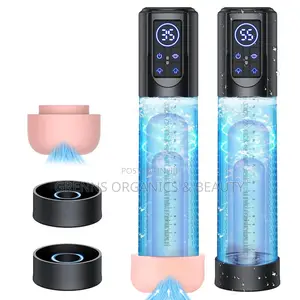Penis Enlarging Vacuum Pump Automatic Ipx7 Water Proof Led