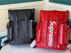 High Quality Leather Supreme Backpacks