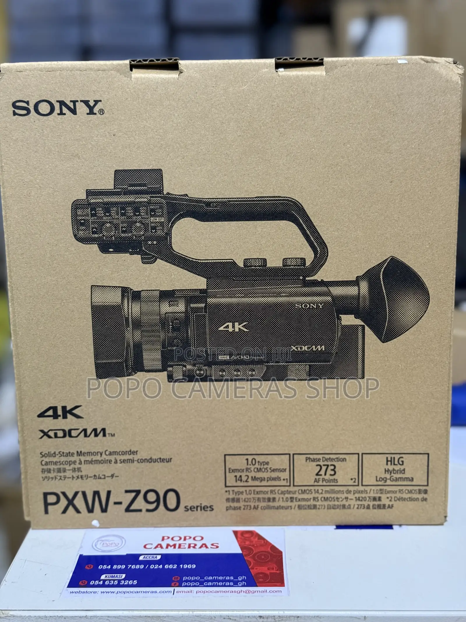 Sony Pxw-z90 Hdr Xdcam With Fast Hybrid Af