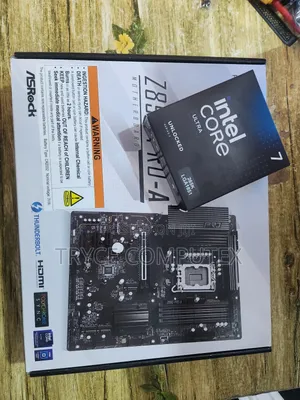 Intel Core Ultra 7 Cpu and Z890 Motherboard