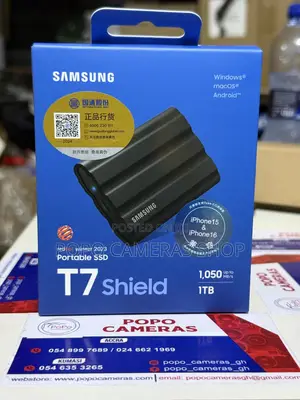 1tb Samsung T7 Shield Ssd