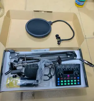 V8s Sound Card/Condenser Microphone
