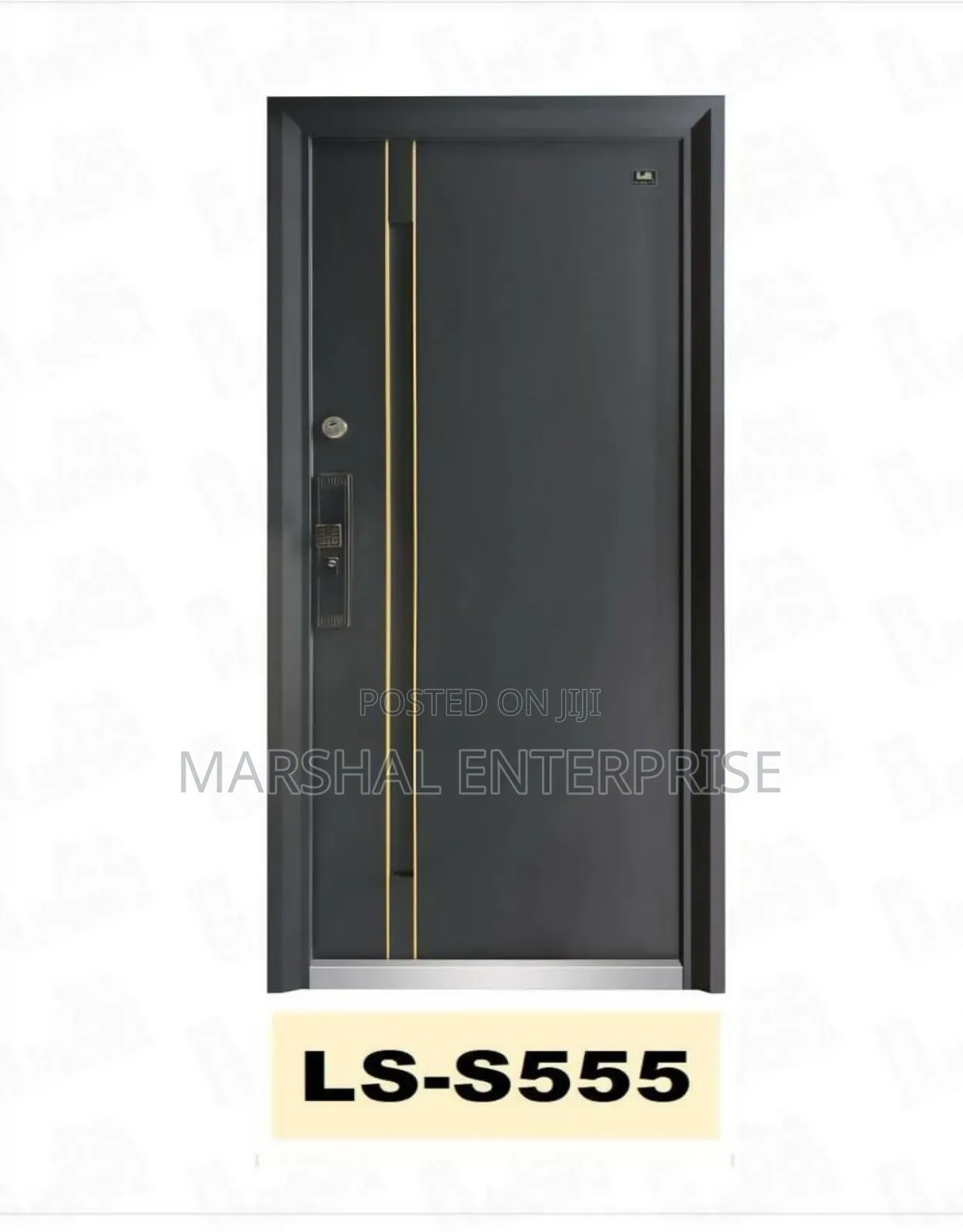 Double Lock Antirust Door