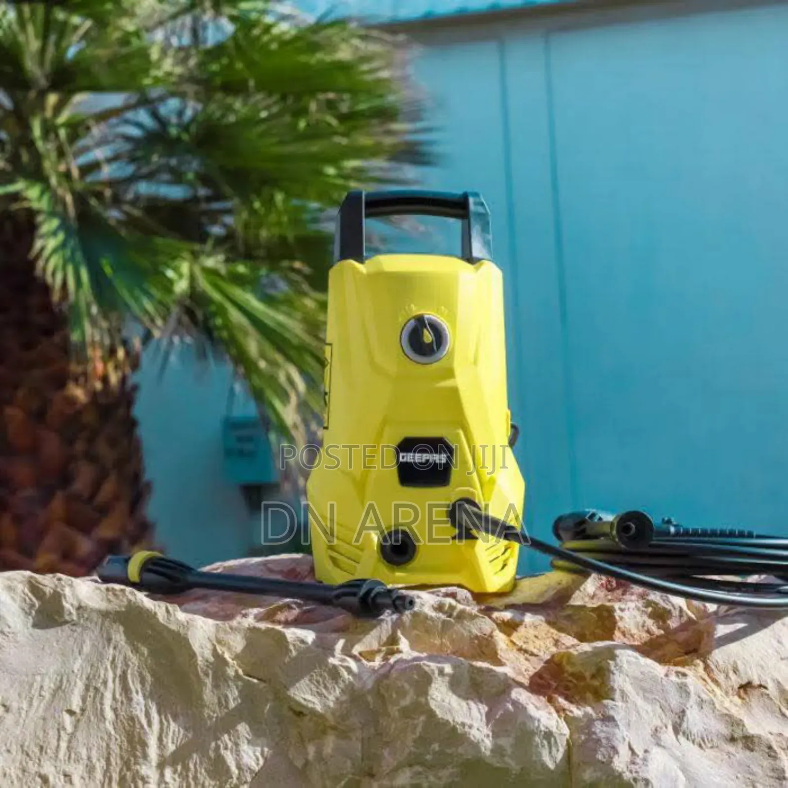 Geepa Gcw19029 2500w Highpressure Car Washer, Yellow/Black